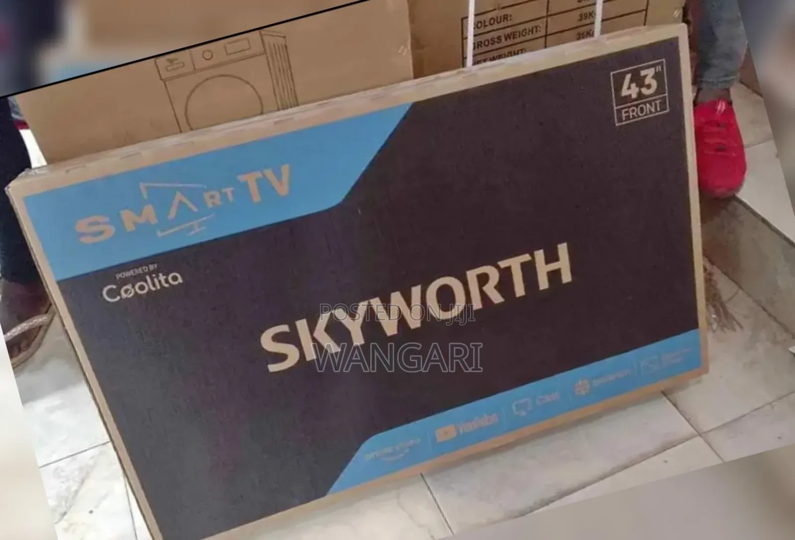 Pay on Delivery, 43" Skyworth Tv,