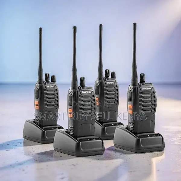 Security Long Range Baofeng Bf-888s Walkie Talkie Radio Calls-4 Pieces