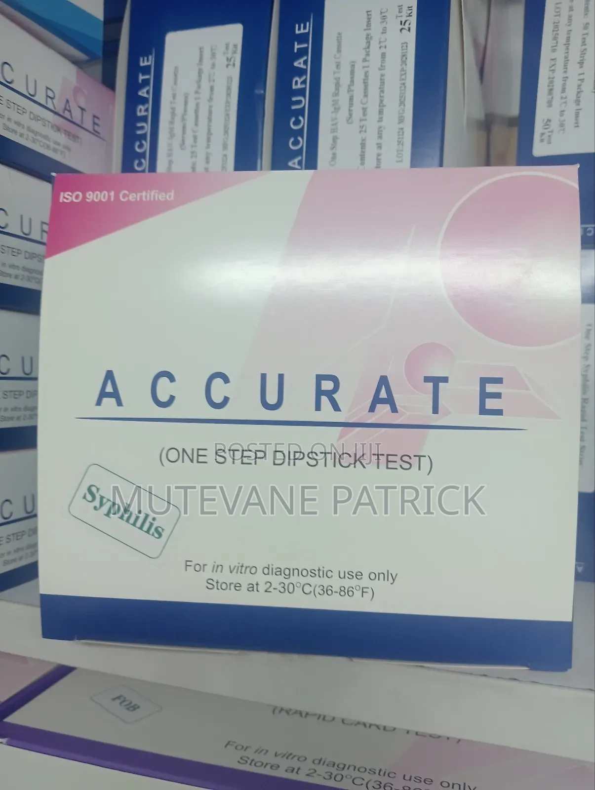 Syphilis Rapid Test Strips - Accurate