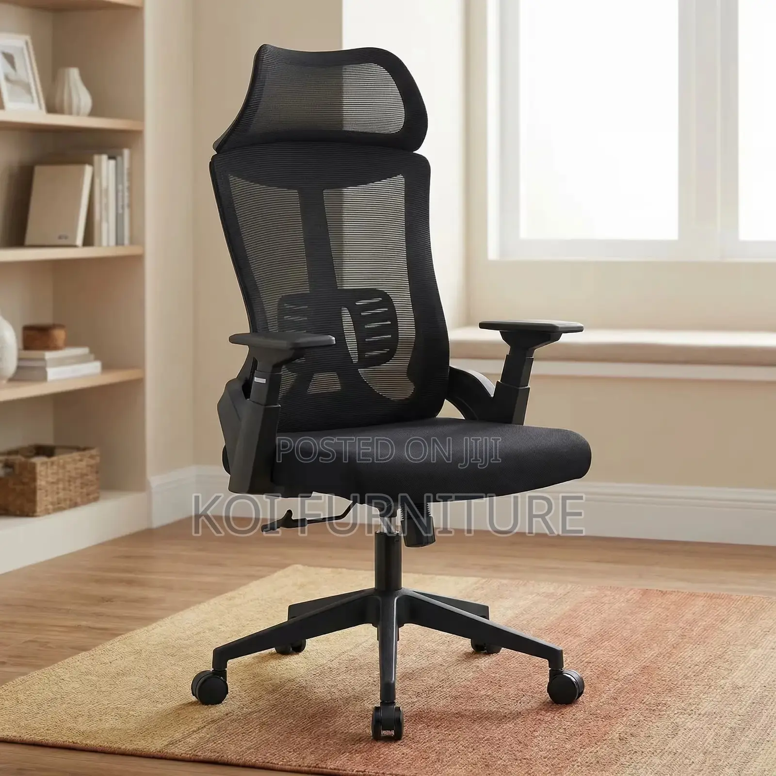 Office Chair; Larma Orthopedic High Backrest Chair
