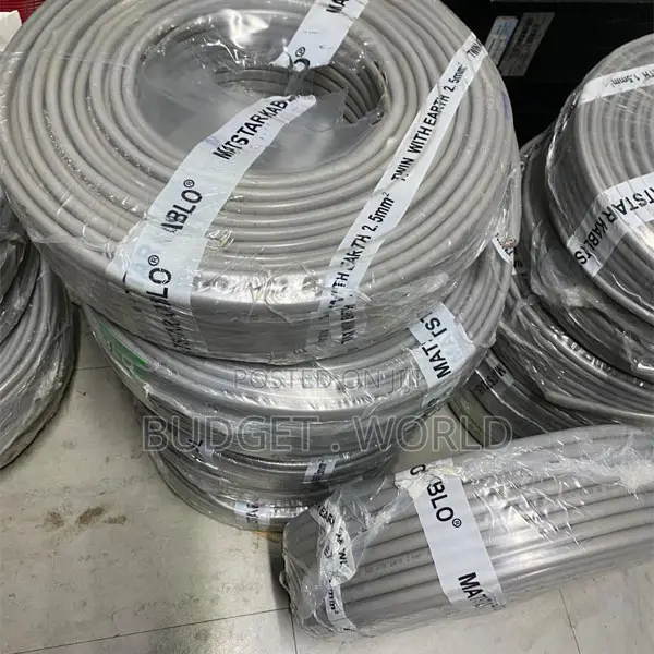 1.5mm Twin With Earth Flat Electrical Cable 90m Domestic Wiring