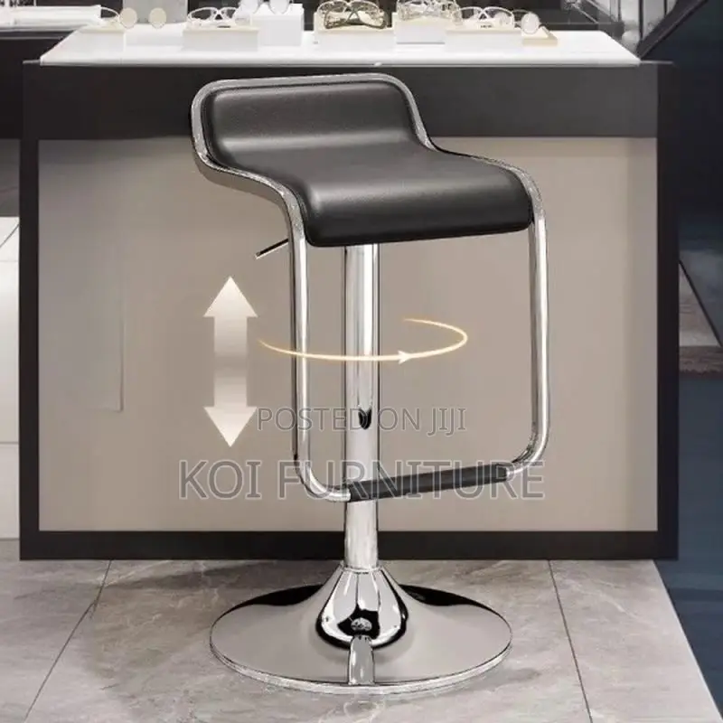 Barstools; Swivel Advanced Leather Counter Barstools