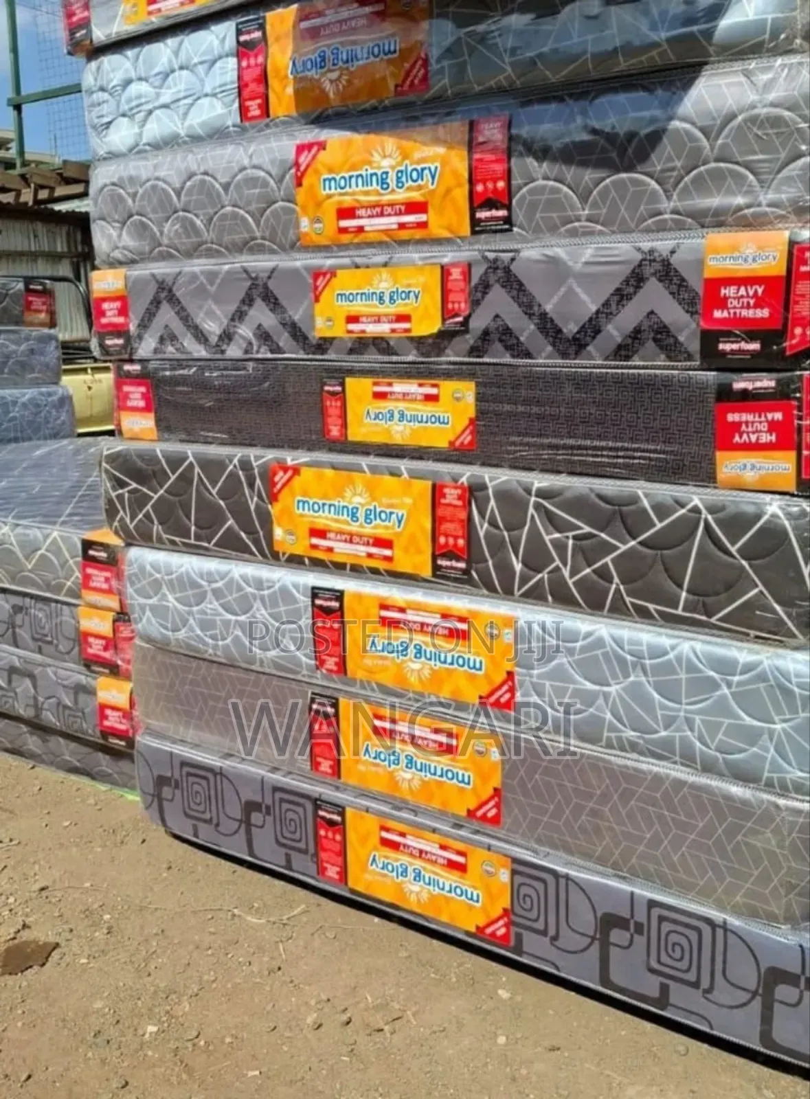 Medium Density 4 by 6 8 Inch Morning Glory Mattress