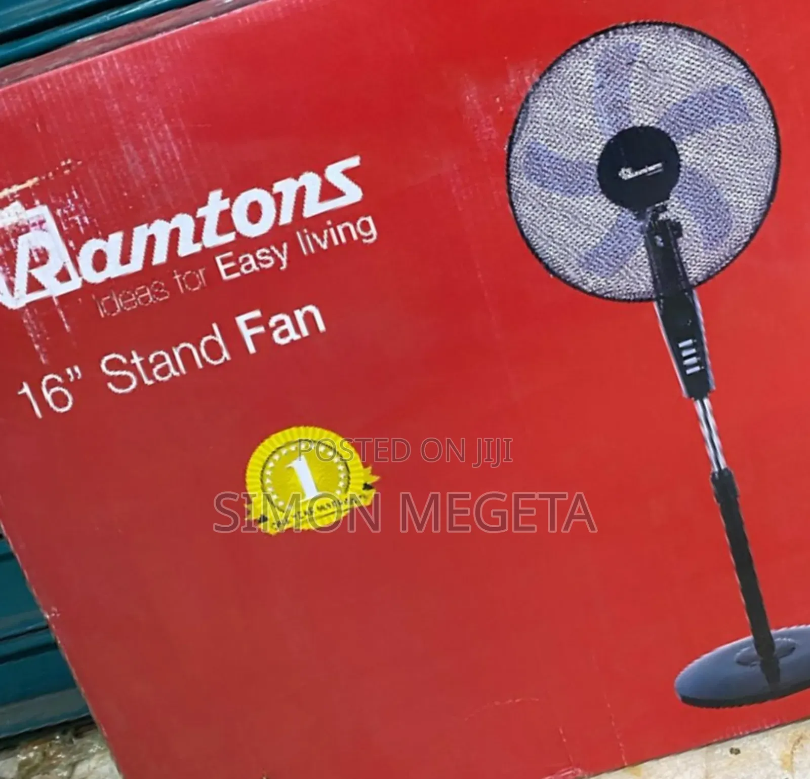 Ramtons 16" Fan Available