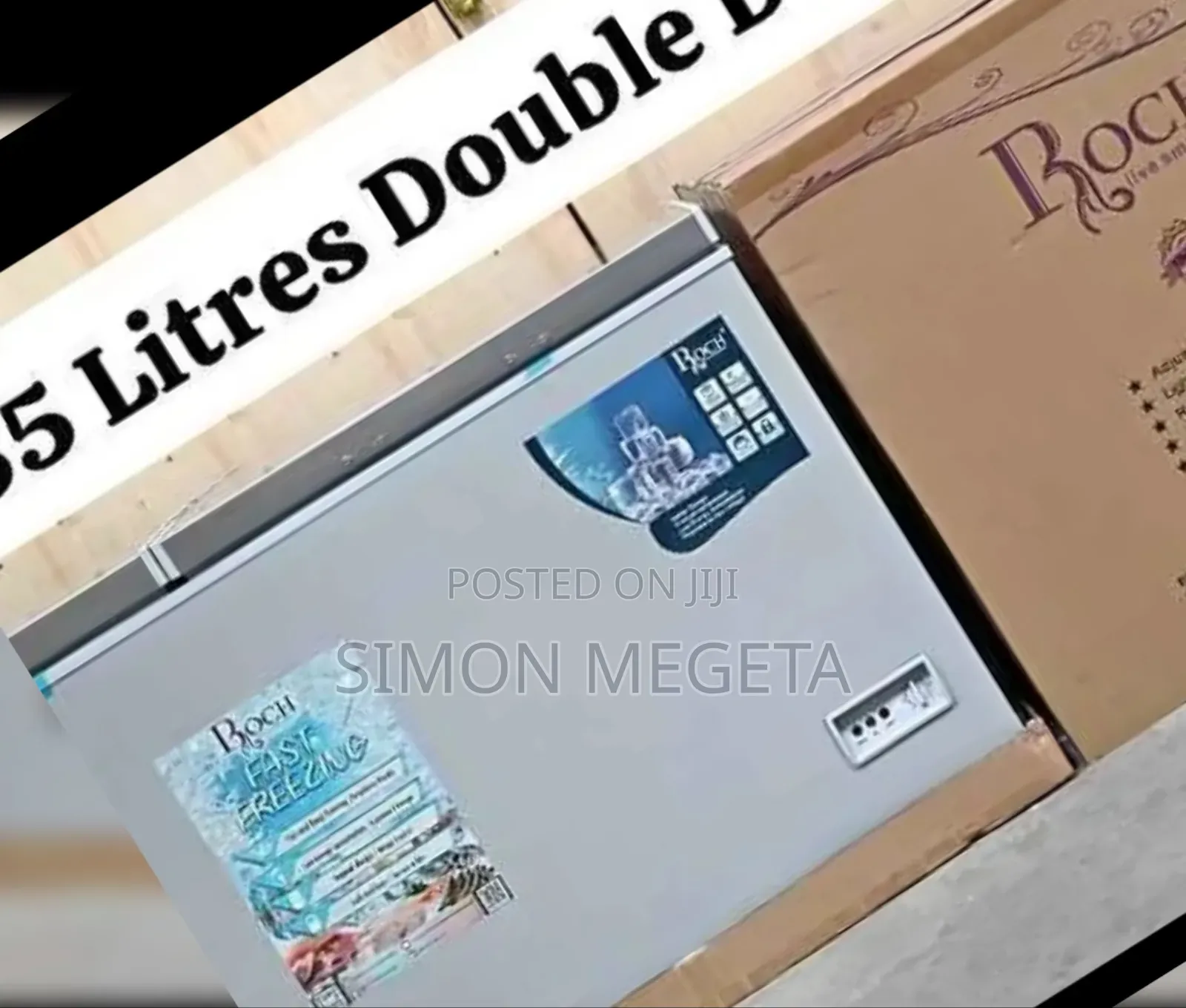 Double Door Deep Freezer 455l Now Available