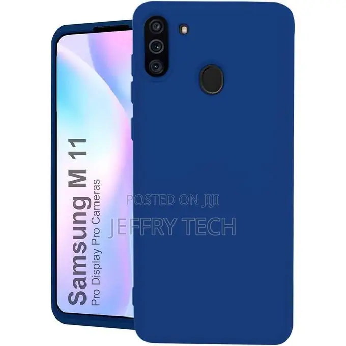 Samsung M11 Shockproof Silicone Cover Case - Durable, Slim Stylish