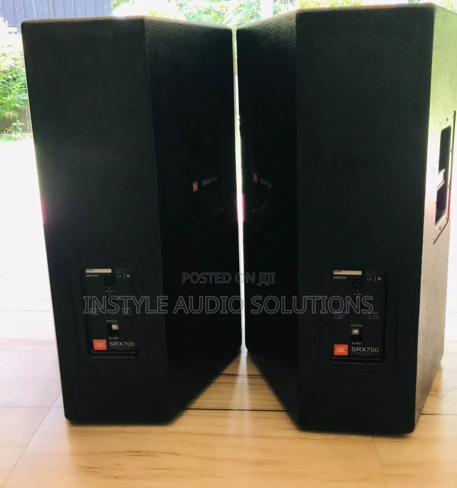 4 Channels Powered Mixer Full Set With 2 JBL Mid Range Speakers