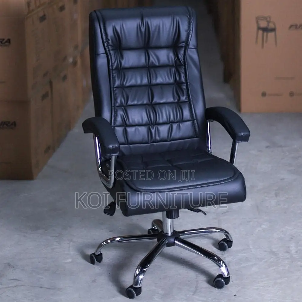 Office Chair : Ergonomic High-Back Executive Office Chair