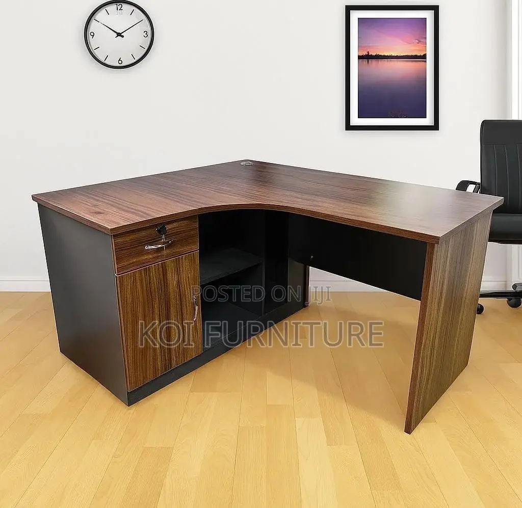 Office Chair : 140cm Curved Executive Office Desk,