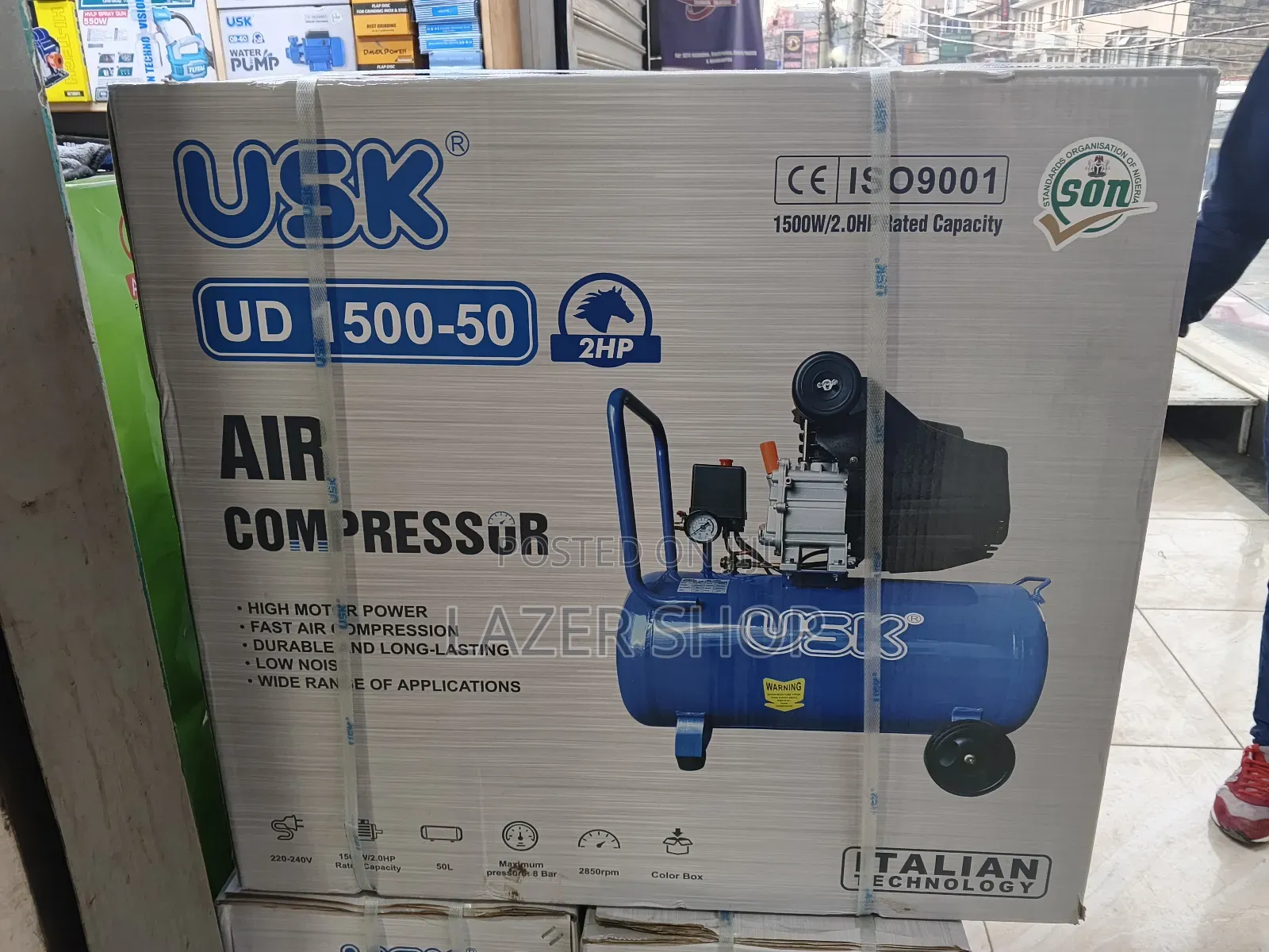 Air Compressor 2hp 50l