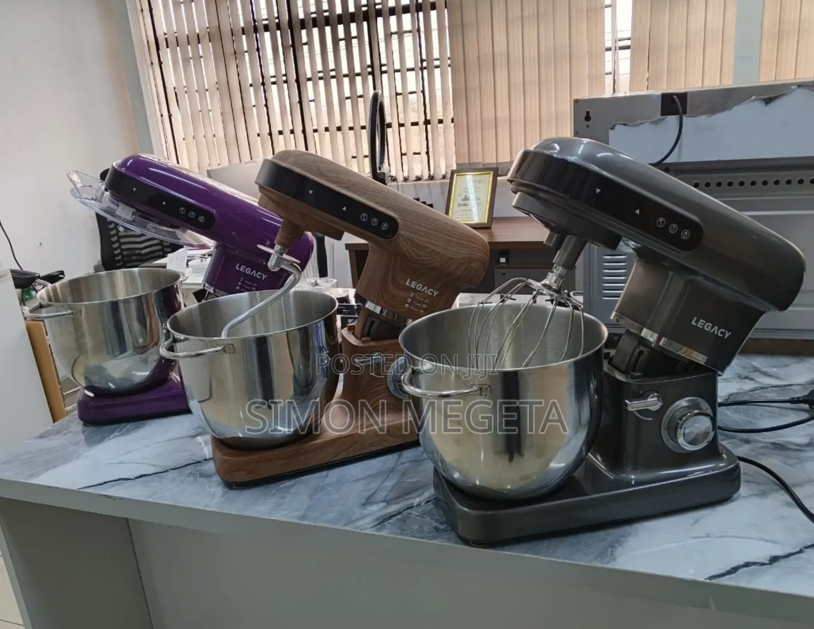 10 Litres Legacy Stand Mixer.
All Three Colours Available