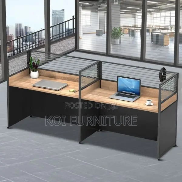 Office Workstation : 2 Way Straight Workstation