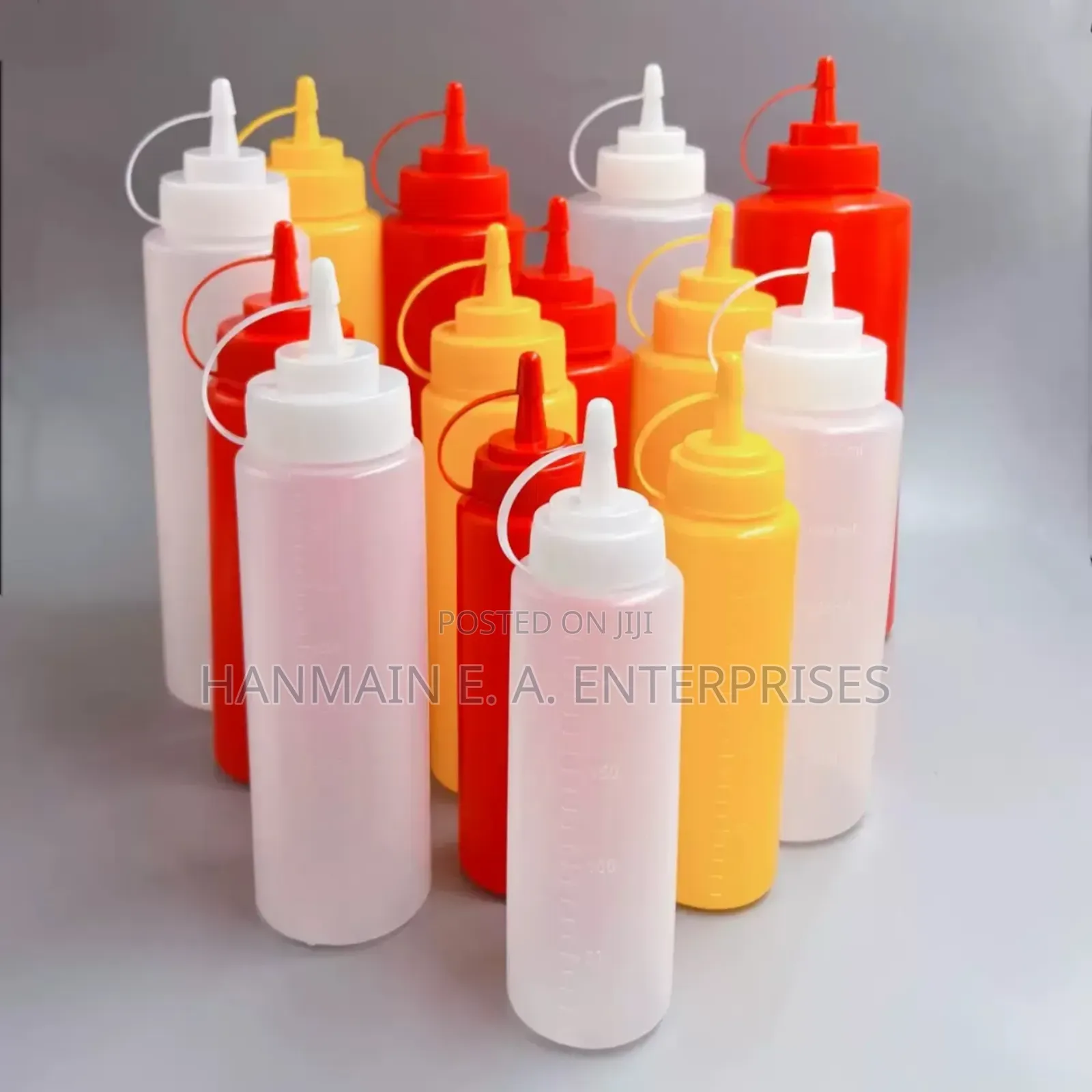 800 Ml Condiments Squeeze Bottles for Ketchup,Mustard,Oil More
