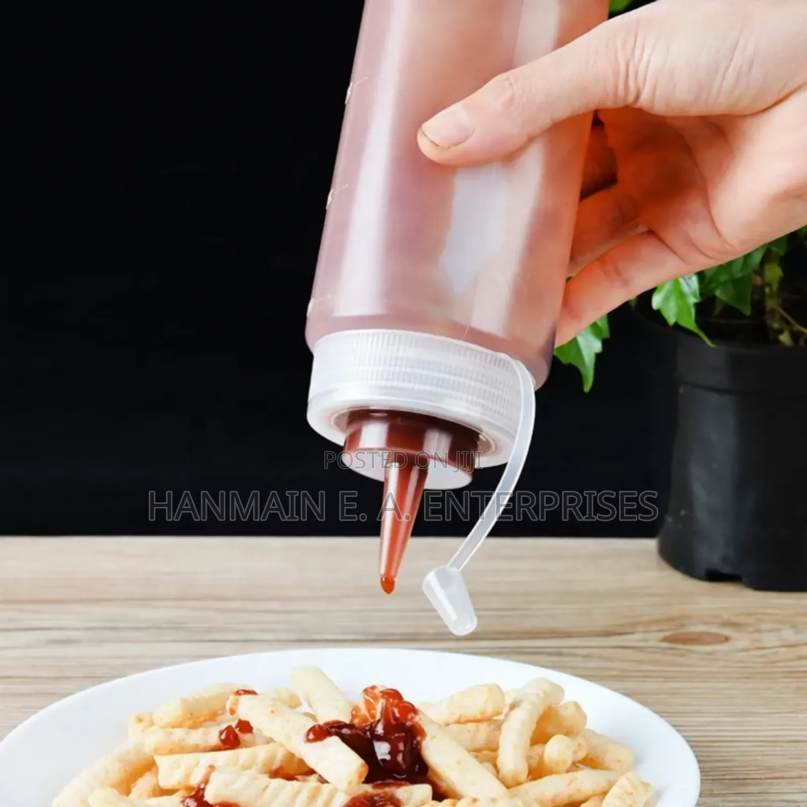 800 Ml Condiments Squeeze Bottles for Ketchup,Mustard,Oil More