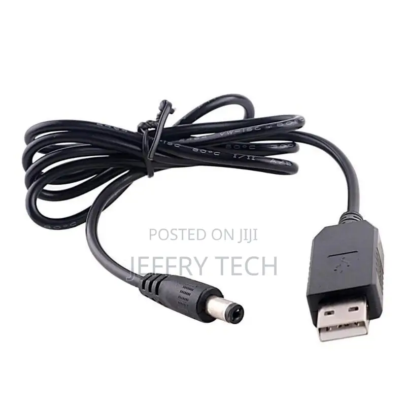 Boost Cable Booster to 5/9/12v Charging Cable Dc5.5x2.1mm Usb Step Up