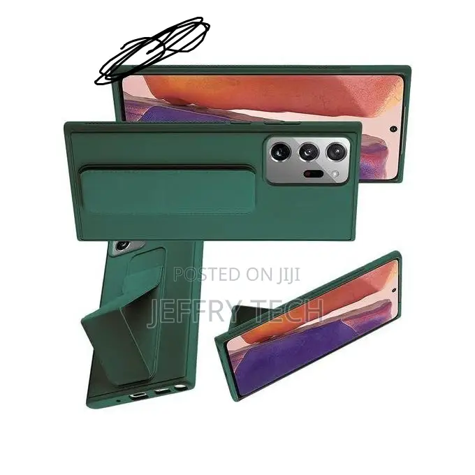 Samsung Galaxy Note 20 Ultra With Magnetic Stand Holder, Premium Sil