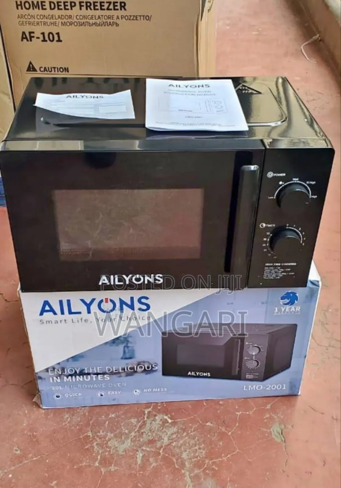 With Knobs Ailyons Manual Microwave