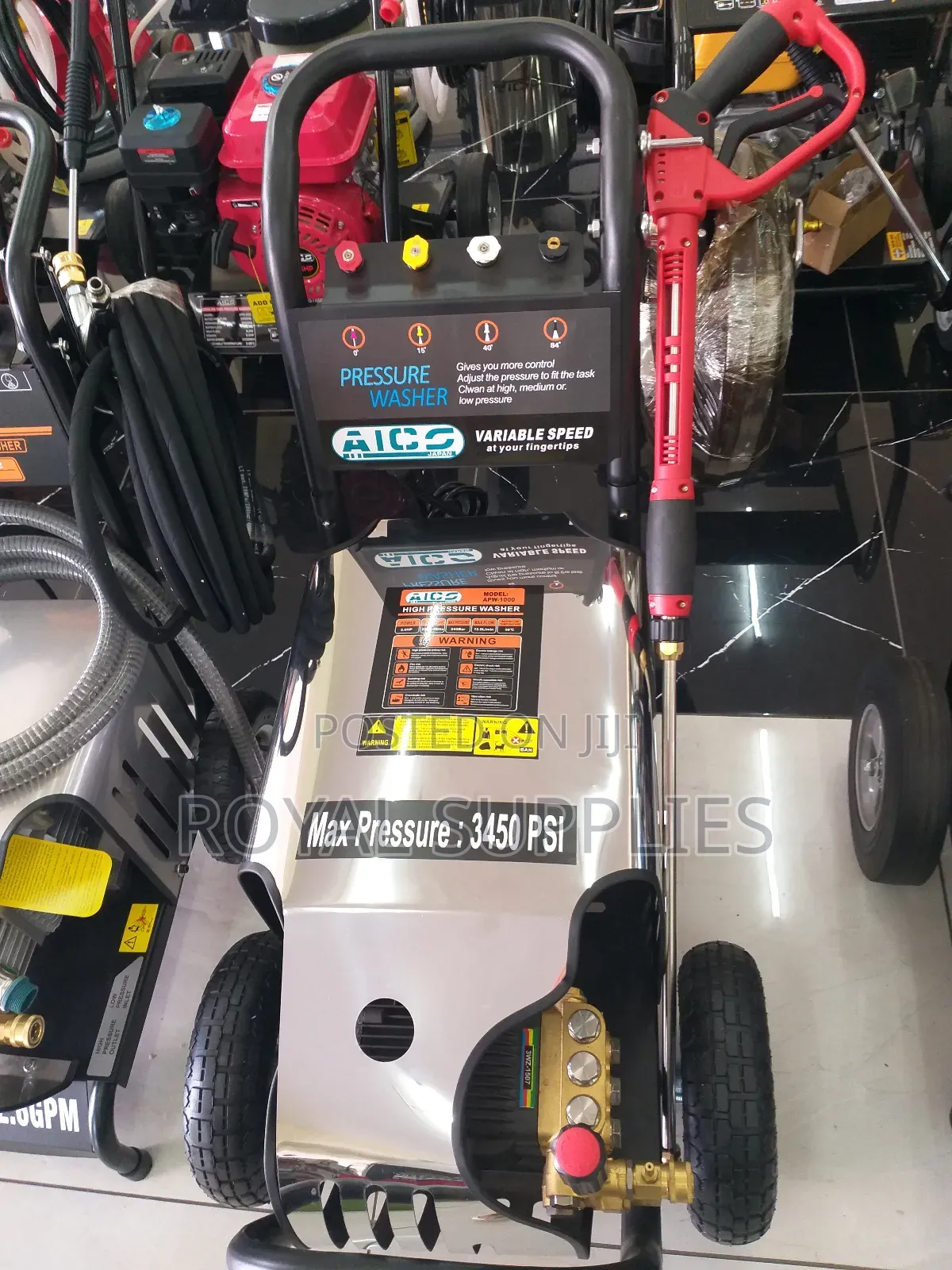 3450psi Aico Japan Car Wash Machine