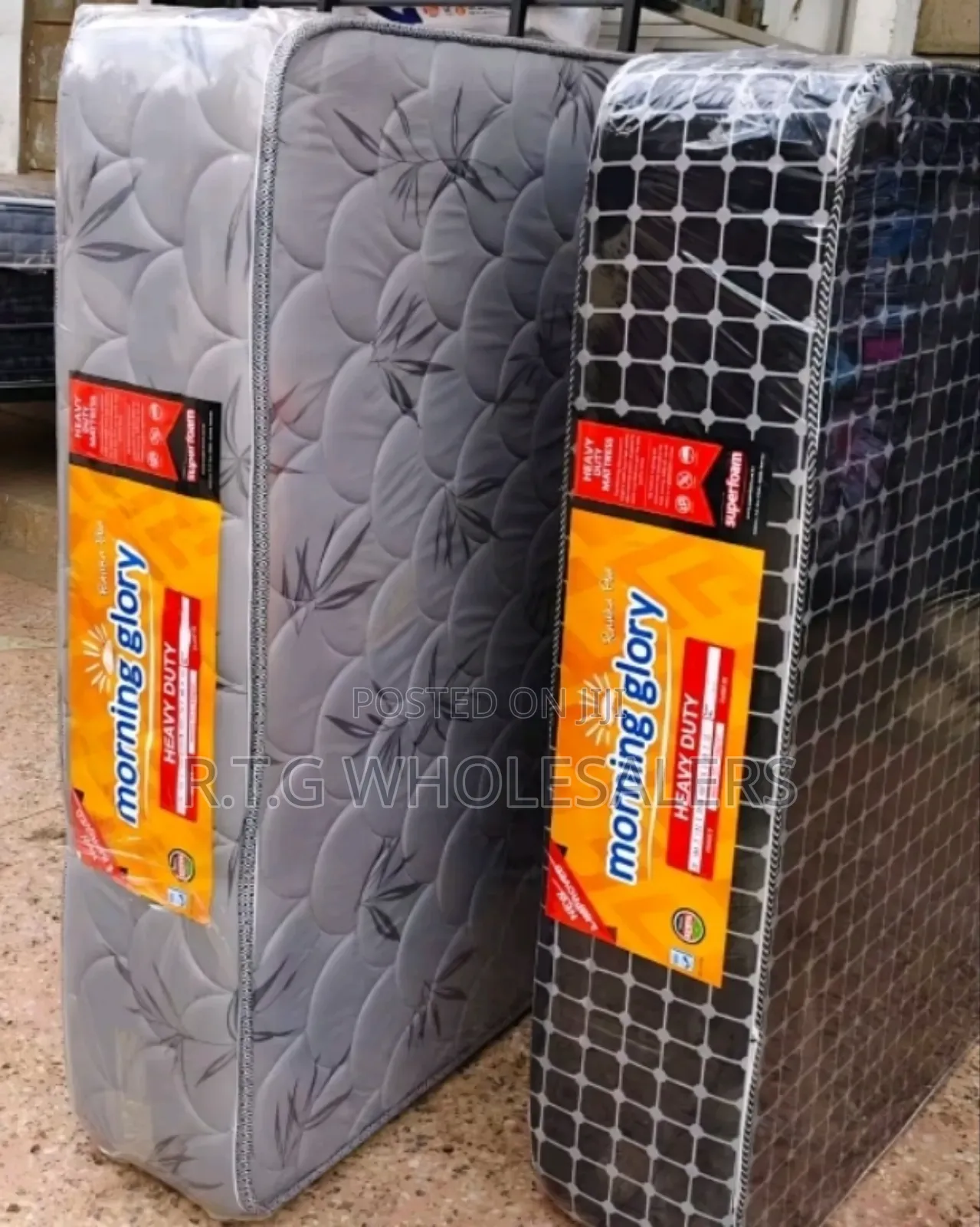 10-Inch High Density Plain Mattress – Extra Thick Comfort