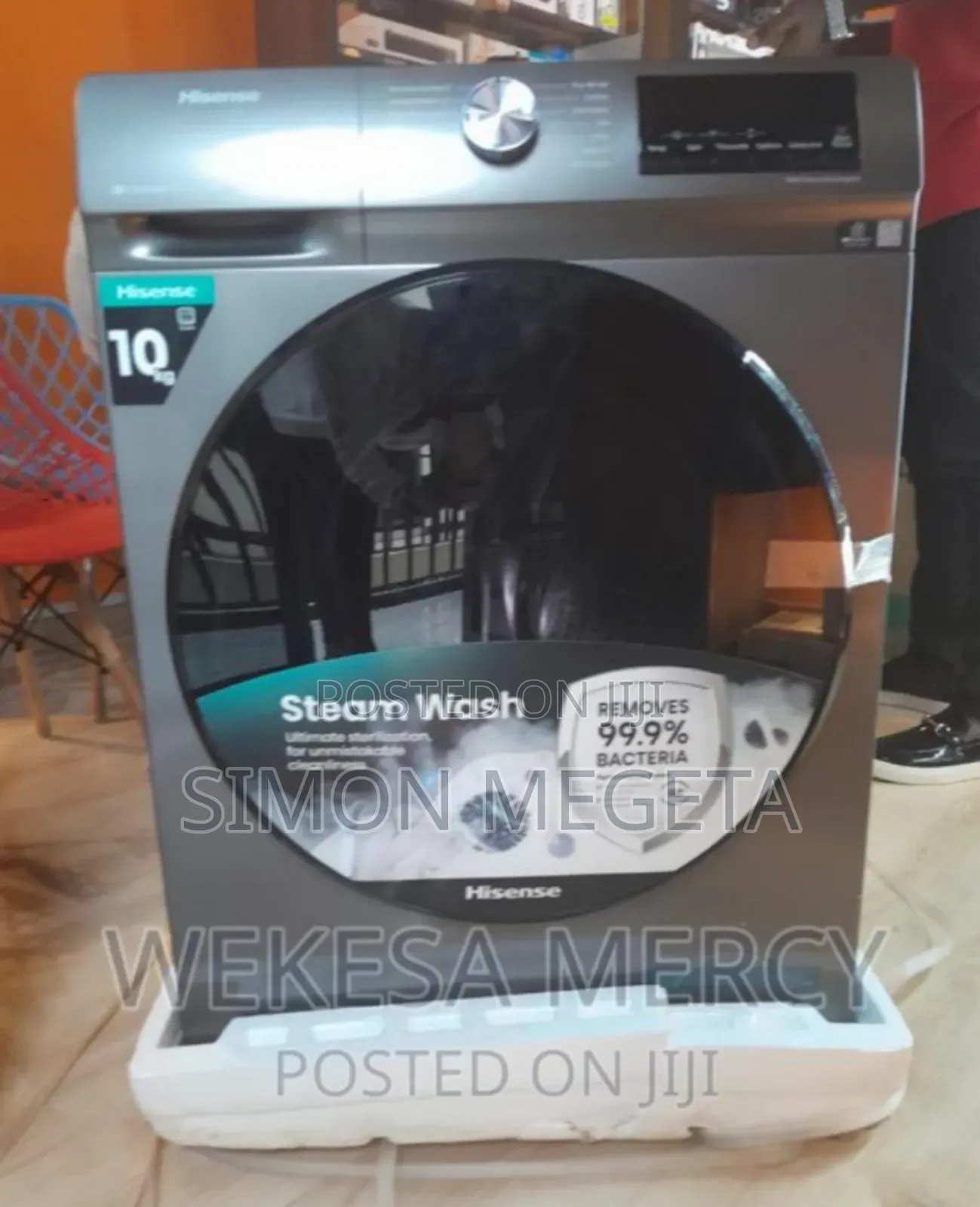 Pay on Delivery Hisense 10kgs Wash and Dry Washing Machine