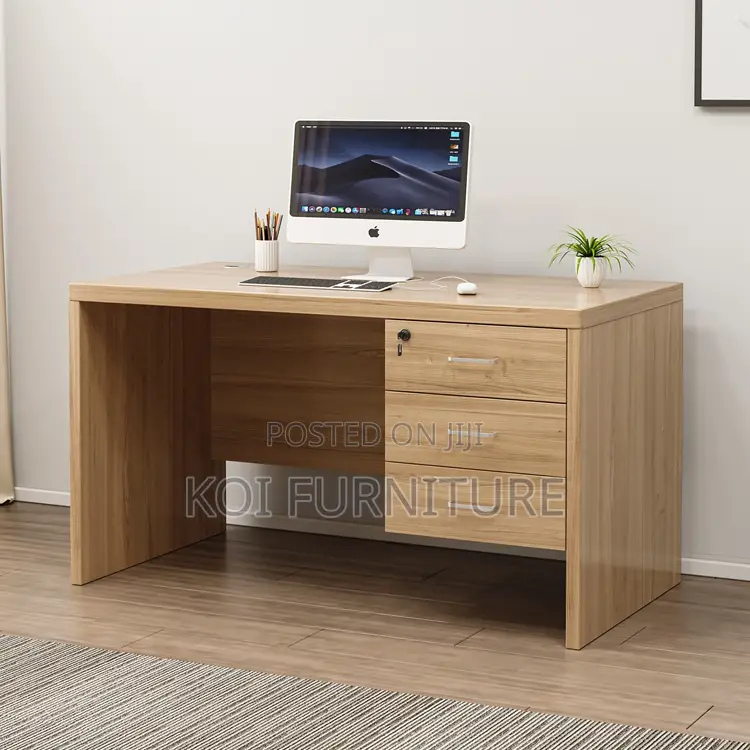Office Desk : Koi Wooden 1.2m Custom Office Desk