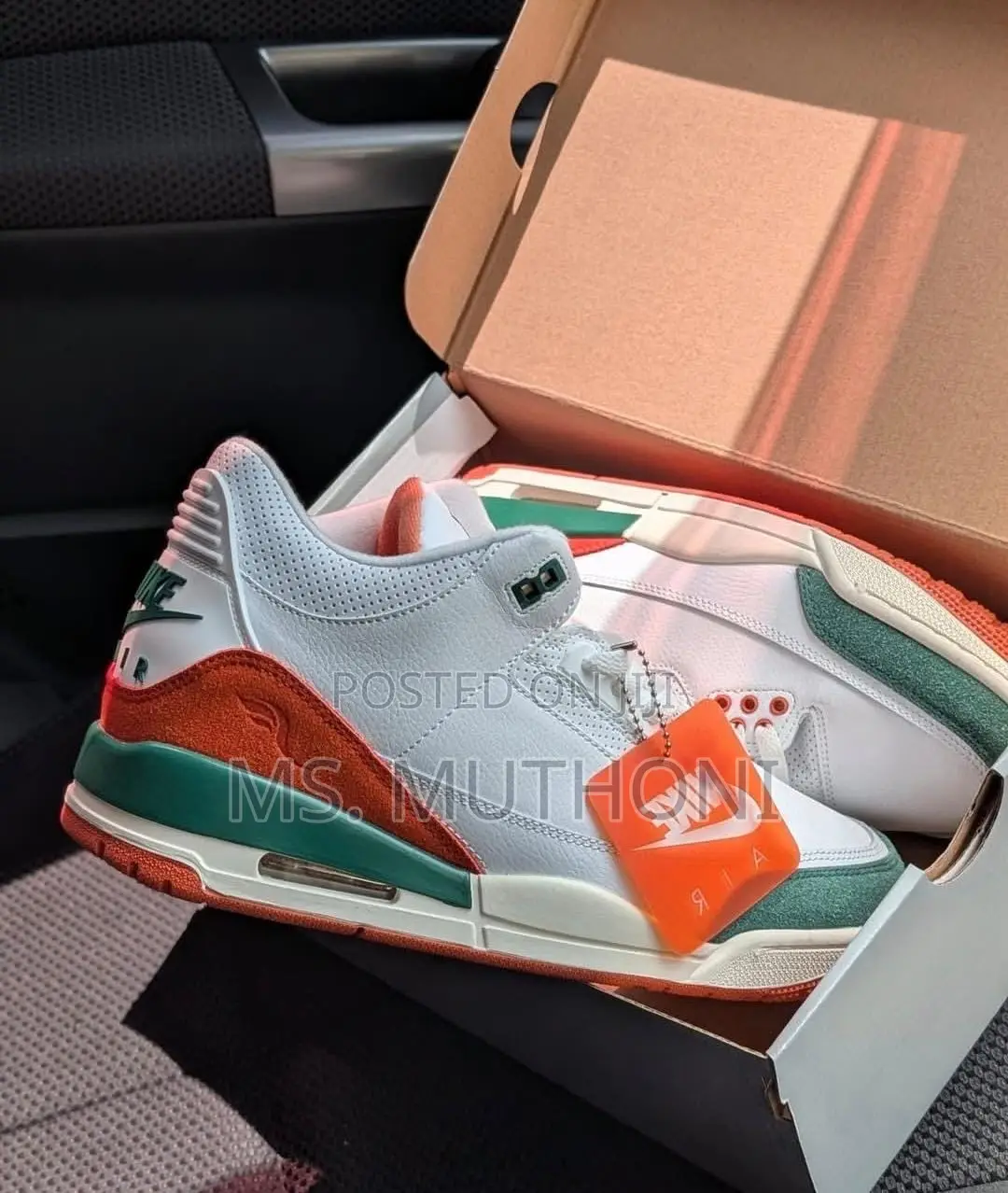 Spot Clean Nike Air Jordan 3 Retro "El Vuelo",