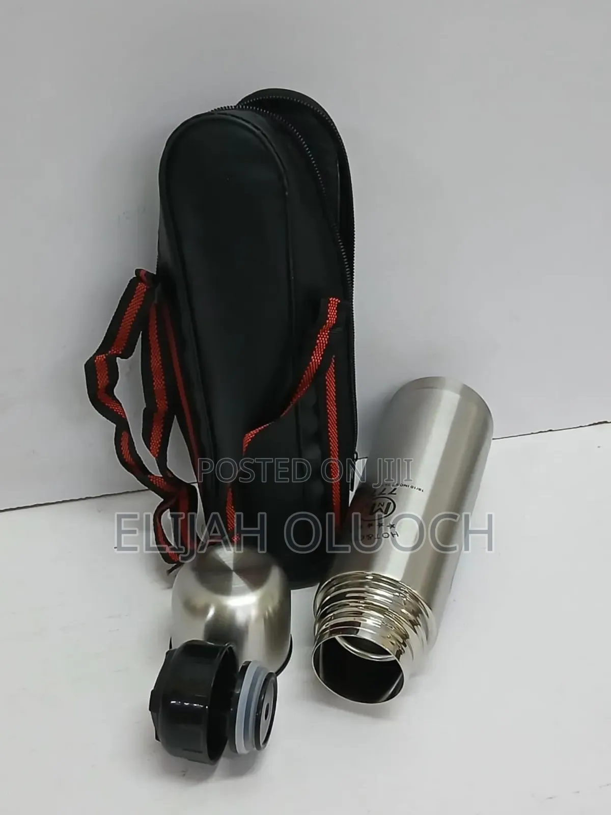 Hot And Cold Stainless Steel Flask With Bag Now Available