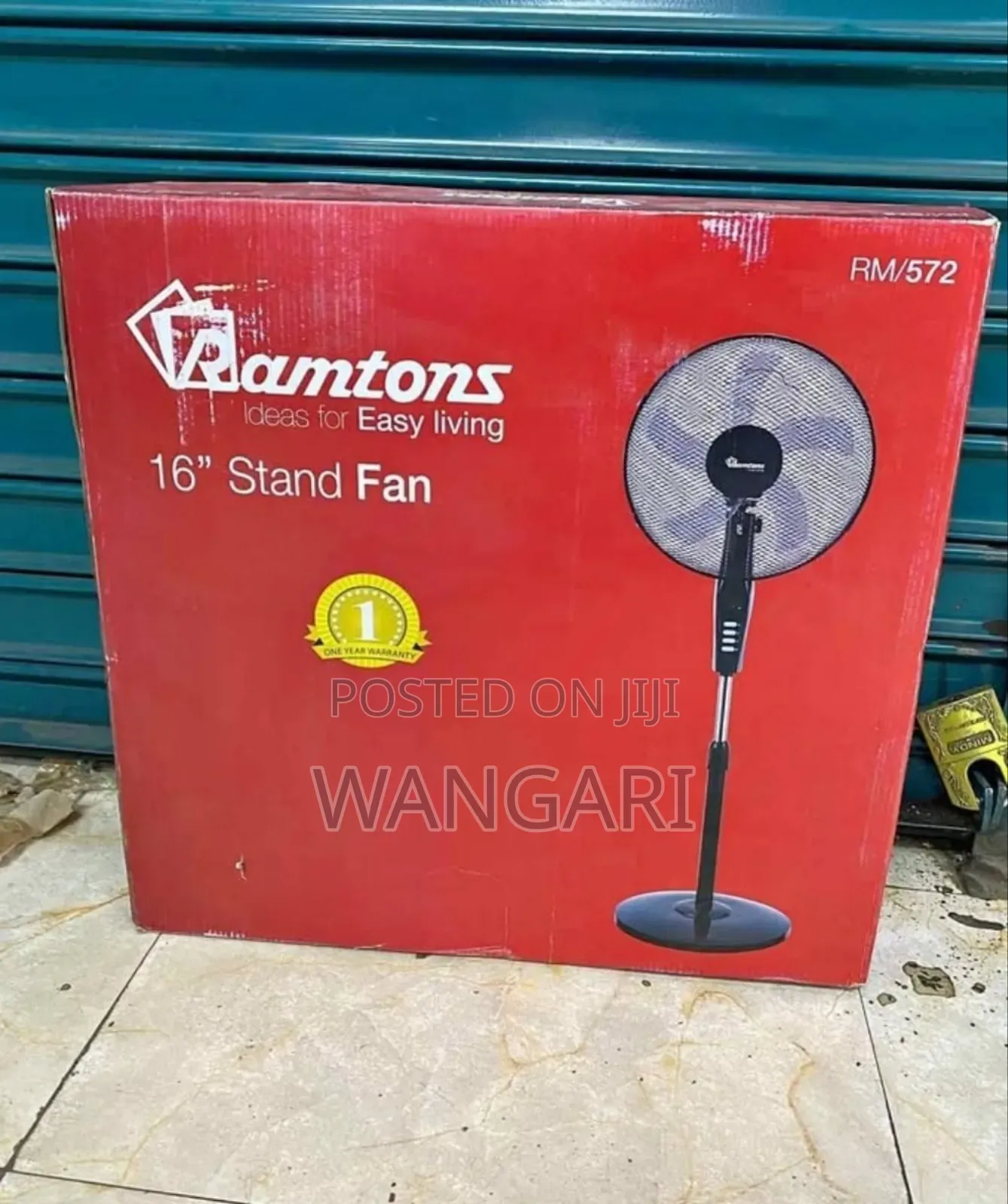 Black Ramtons 16 " Standing Fan