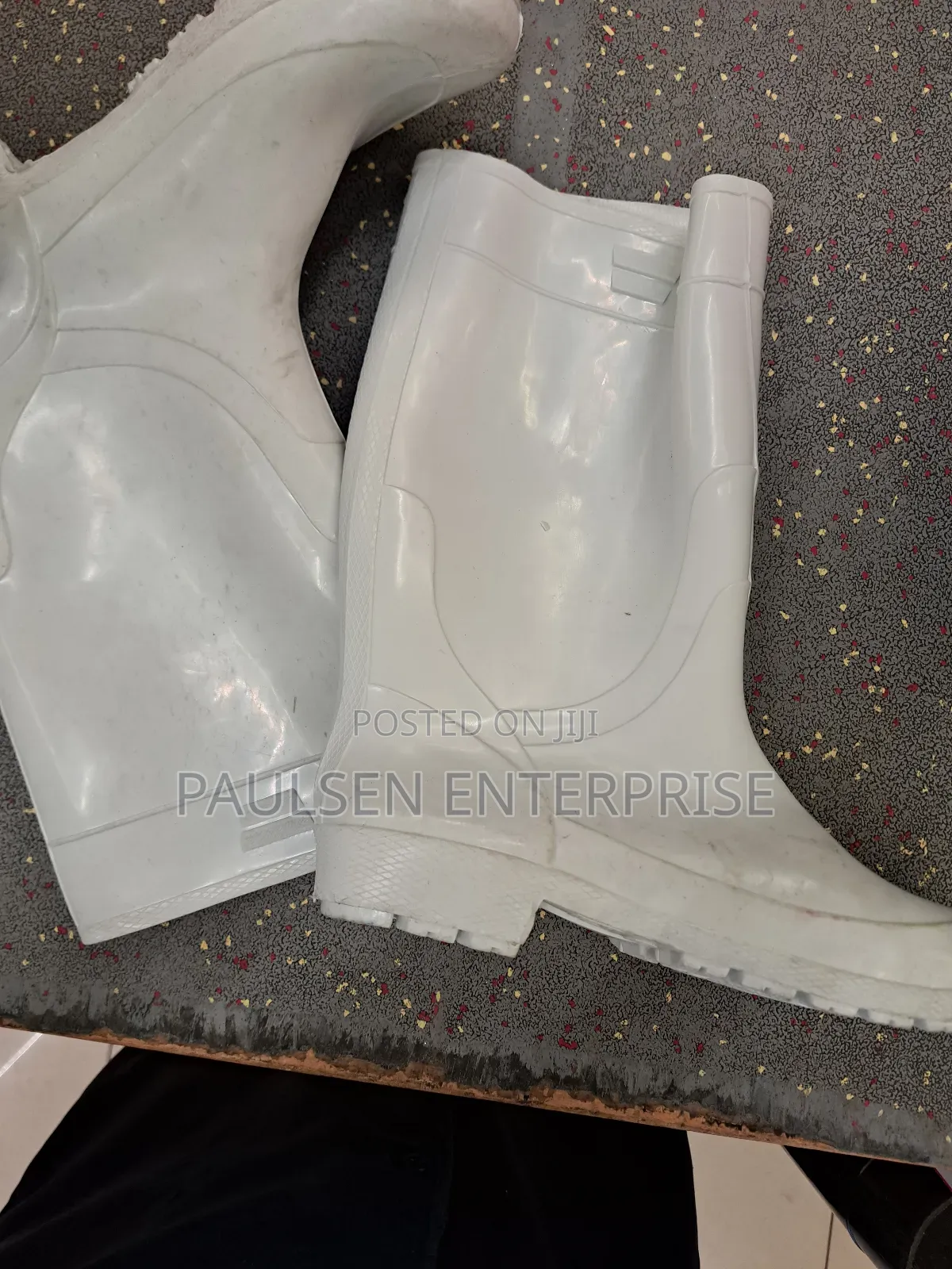 Industrial Light Duty White Gumboot