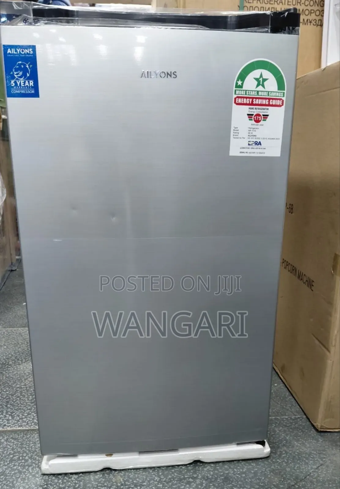 Ailoyns Fridge Single Door 90litres