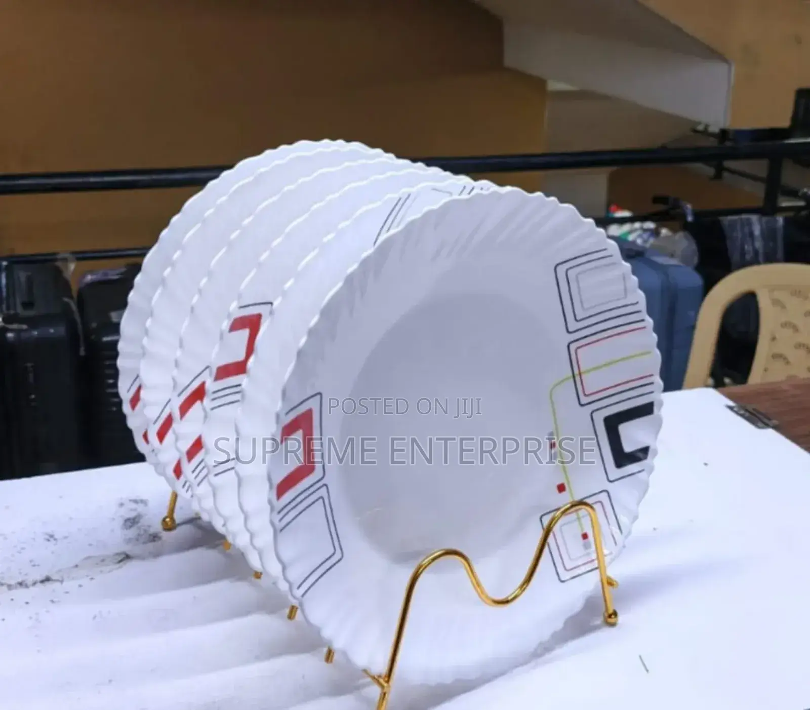 White Ceramic Plates
