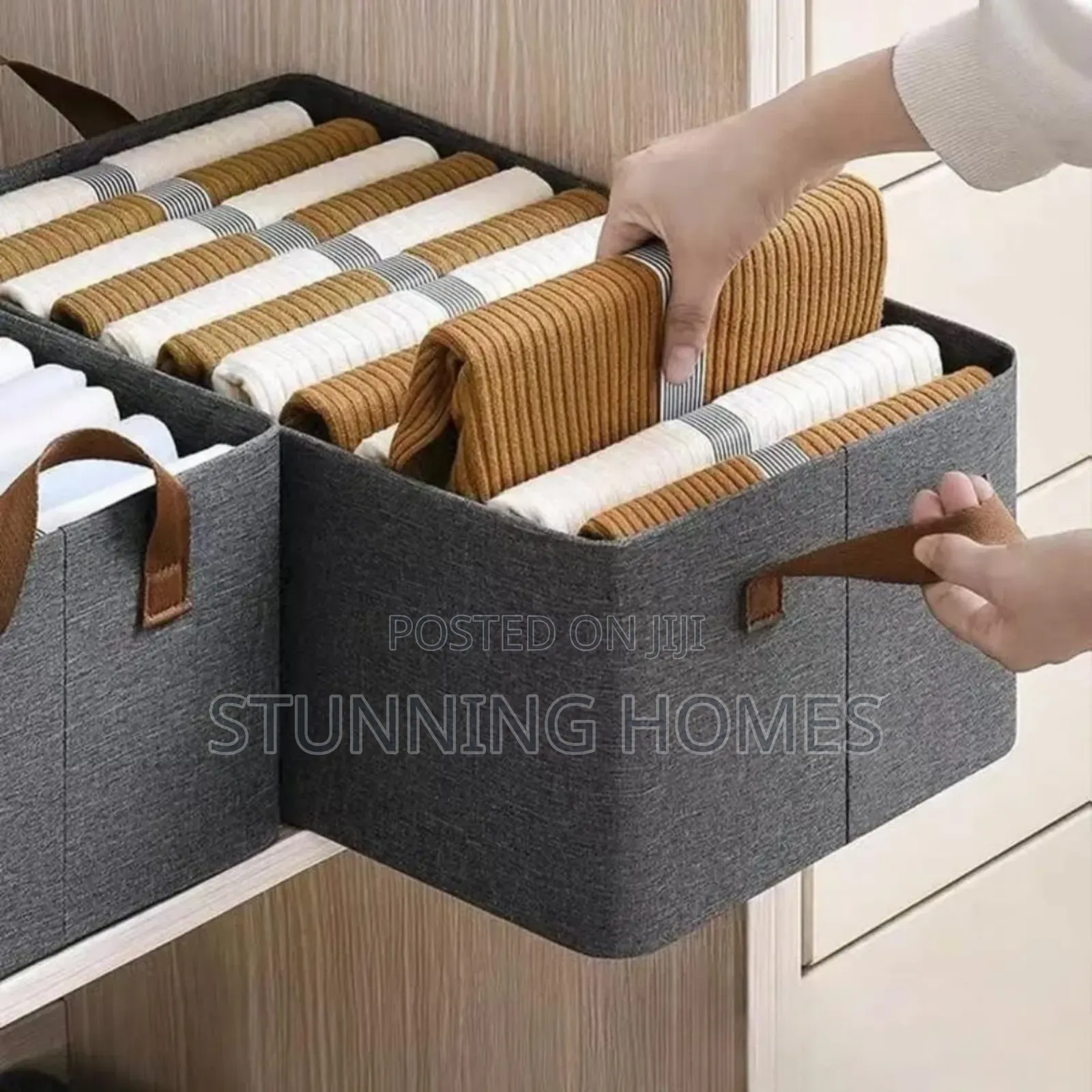 Stackable Clothes Closet Boxes