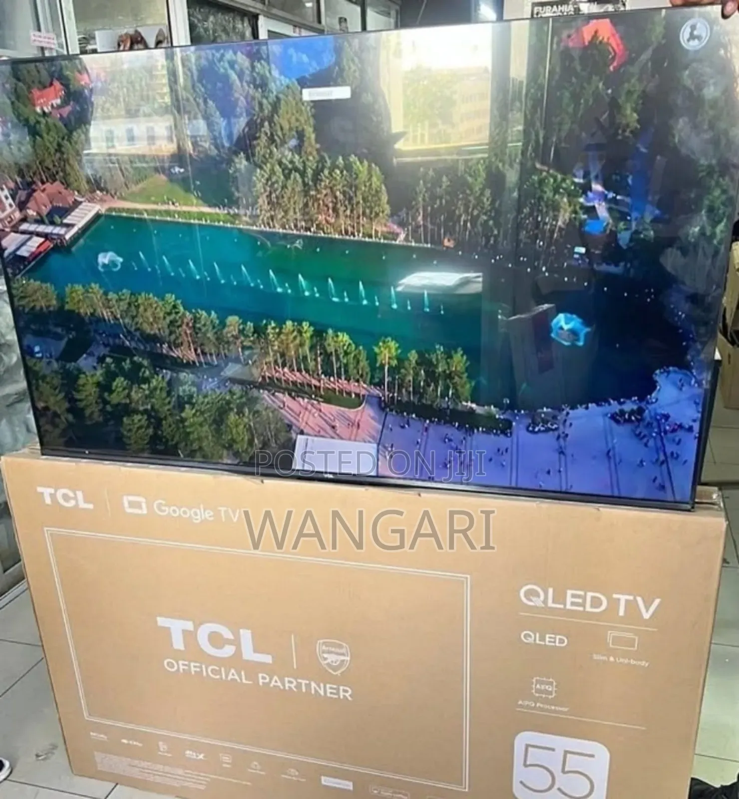 Netflix Youtube TCL 55 Inch Qled Tv