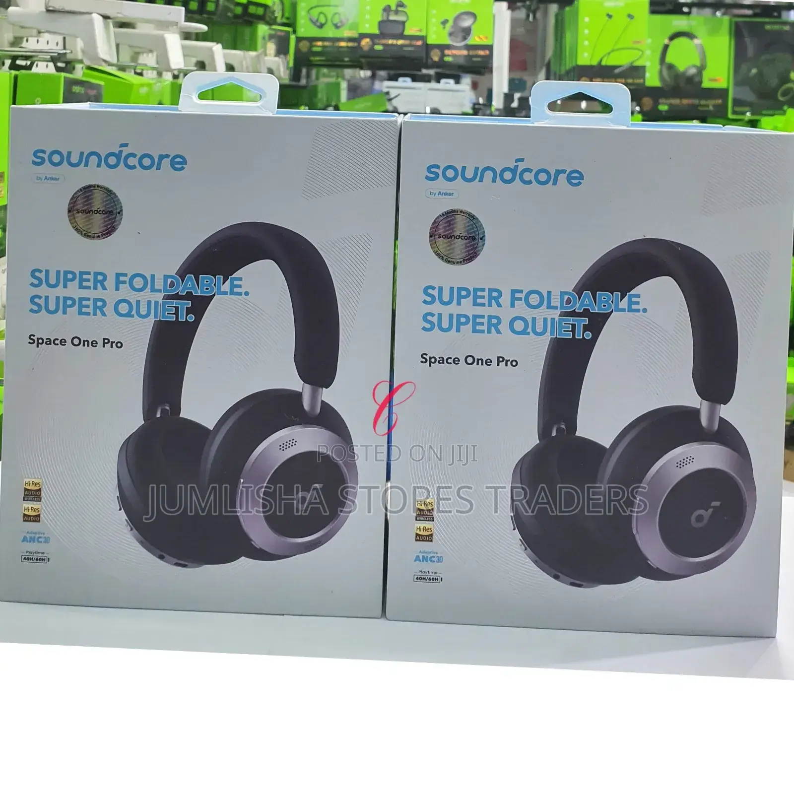 Anker *Space One Pro* Super Foldable Quiet Anc Headphones