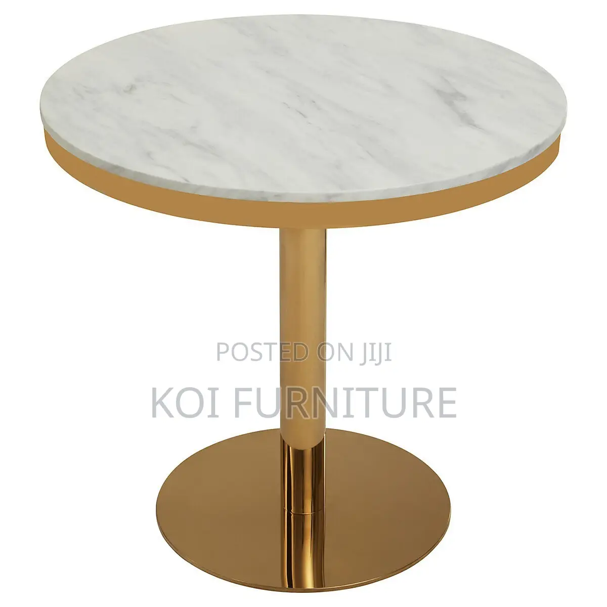 Dining Table; Round Elegant High Restaurants Dining Table