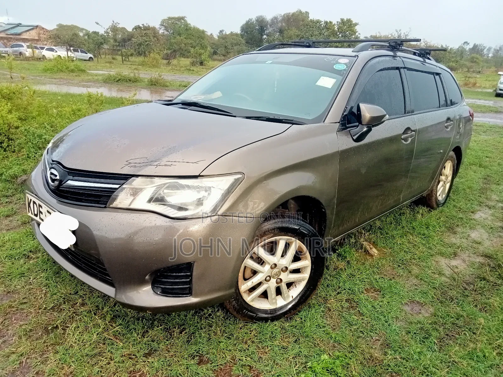 Toyota Corolla Fielder 2013 Brown