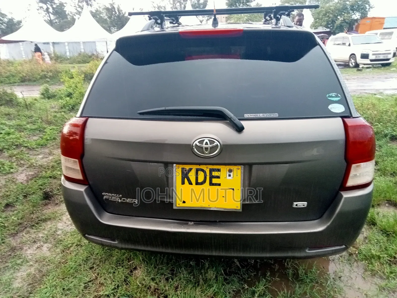 Toyota Corolla Fielder 2013 Brown