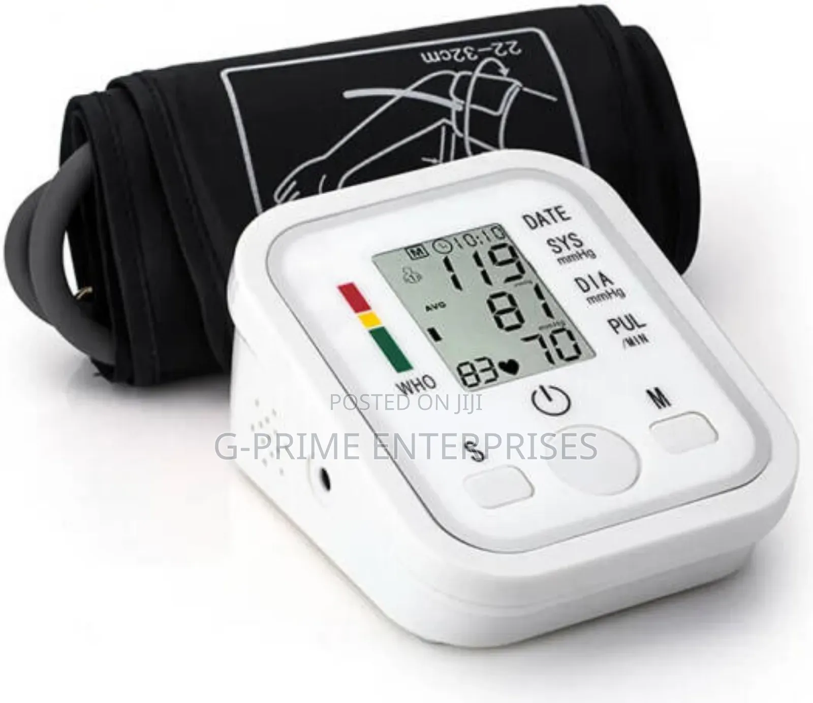 Blood Pressure Monitor Sphygmomanometer Machine