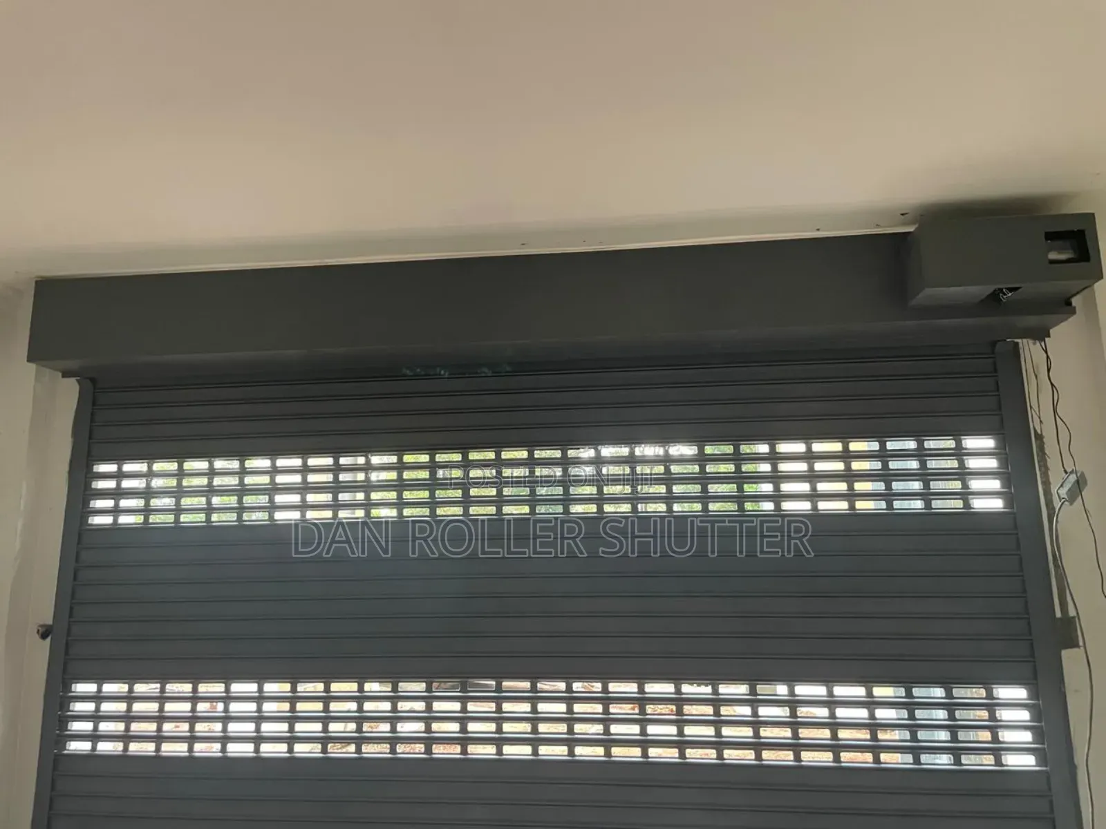 Electric Steel Roller Shutter