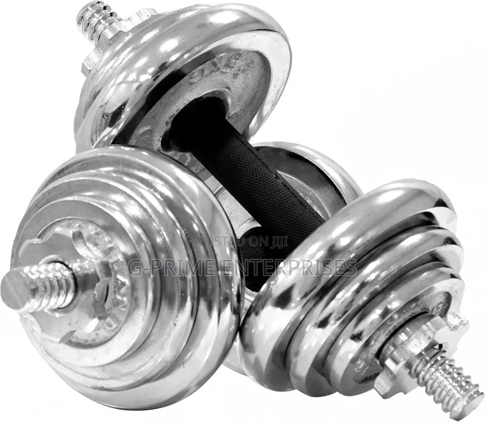 Adjustable Chrome Dumbbell