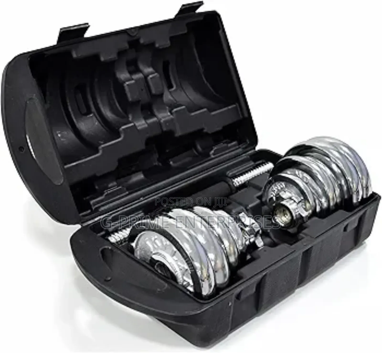 Adjustable Chrome Dumbbell