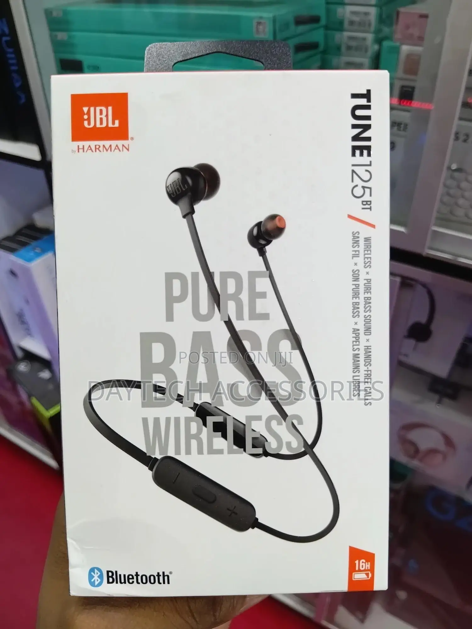 JBL Tune 125bt Wireless Neckband Headphones.