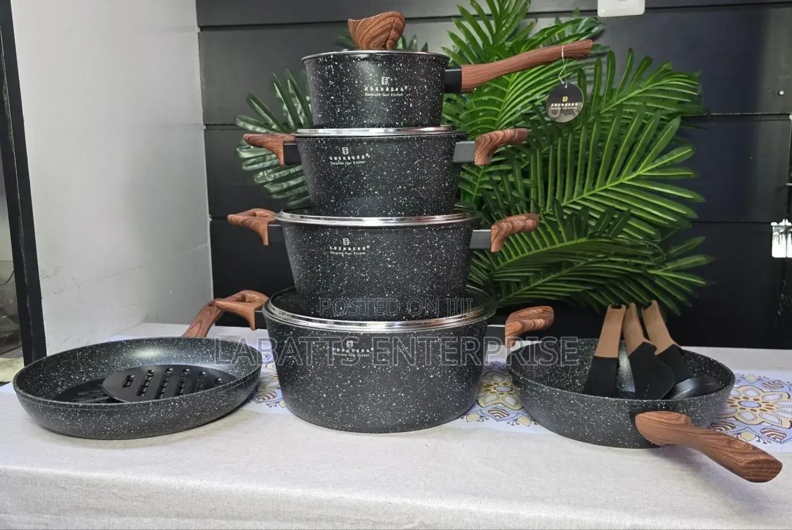 15 PCS Edenberg Nonstick Available Code 5617