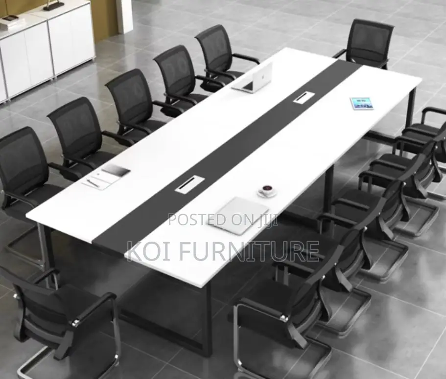 Office Table : 12-Seater Wooden Conference Table