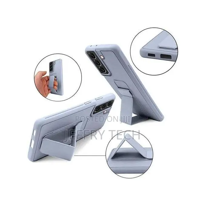Samsung Galaxy S22 Mobile Case With Magnetic Stand Holder Hand Strap