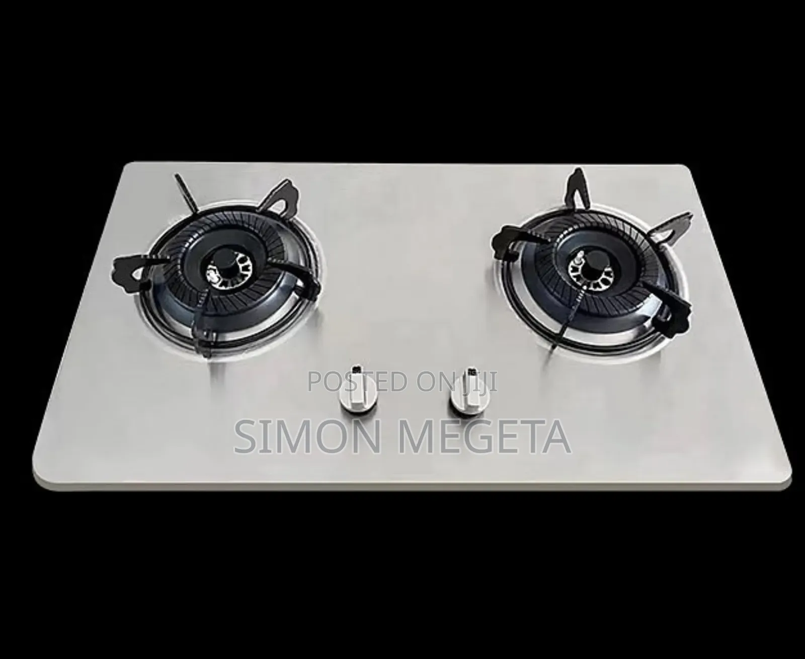 2 Burner Amaze Stainless Hob Cooker