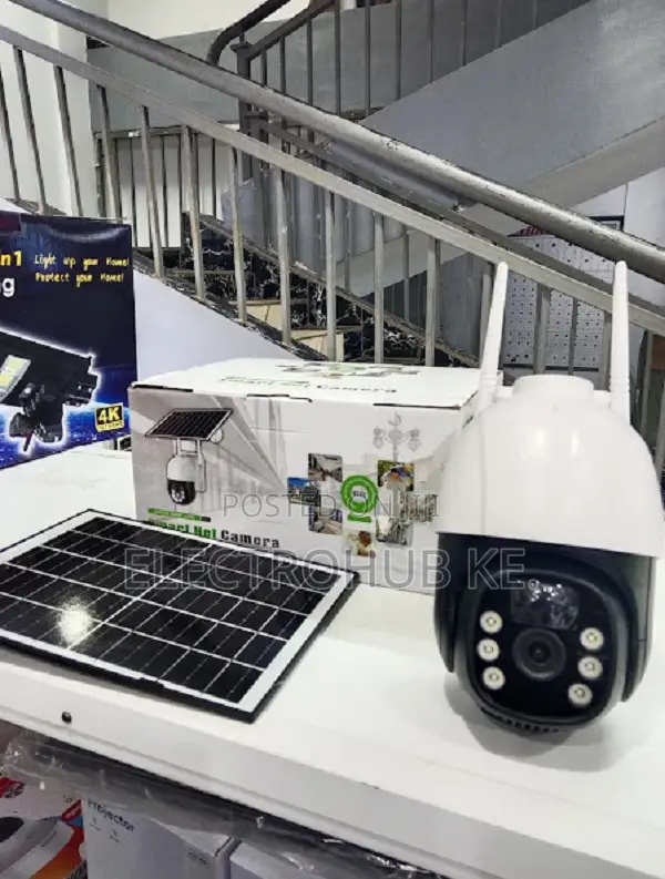 Wireless Security V380pro Solar 4g Outdoor Camera