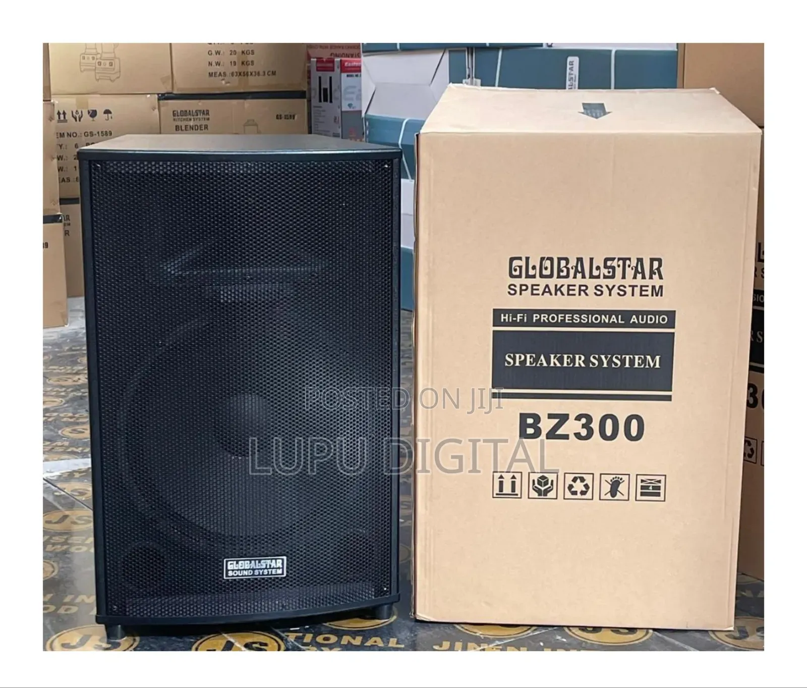 Globalstar Bz300 15inches No Amplifire Speaker System