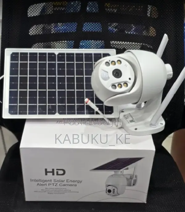 Ubox Intelligent Solar Ptz 4g Cctv Camera With Audio Two Ways Colored