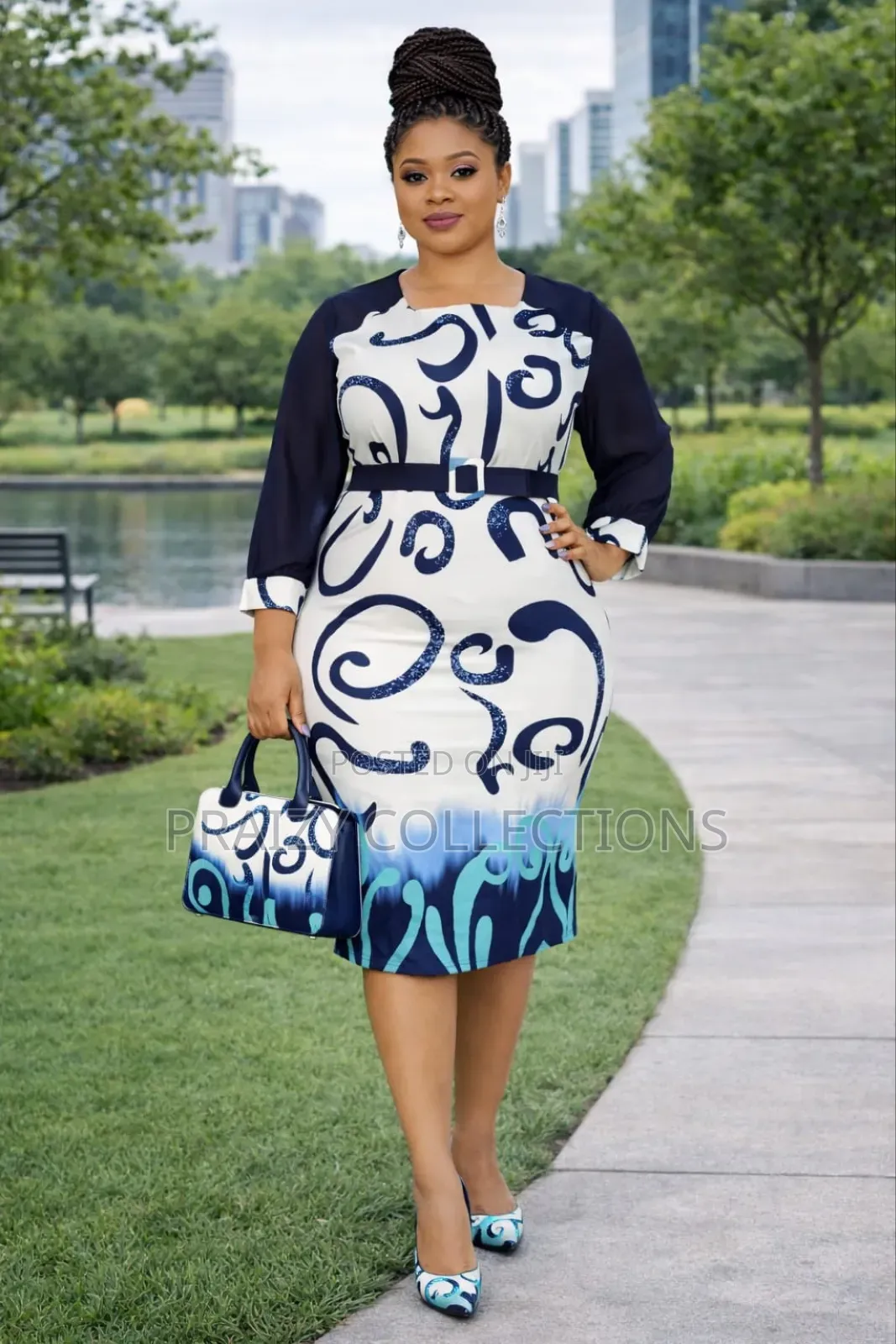 Elegant Straight Women Dress